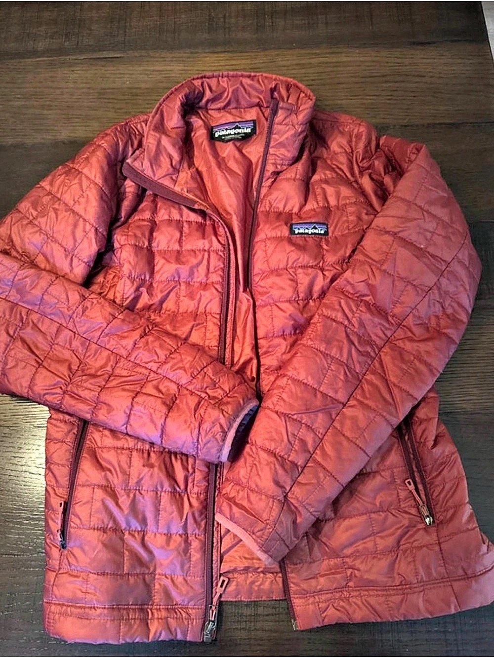 Patagonia Women's Nano Puff Jacket Puffer Orange Size Medium